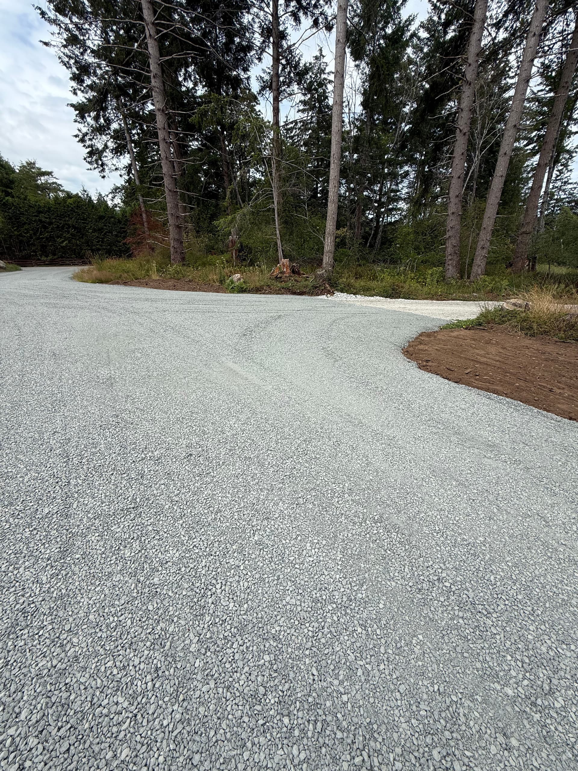 Gallery photos for New Build Gravel Driveway Finished Right in the Comox Valley: Image #3