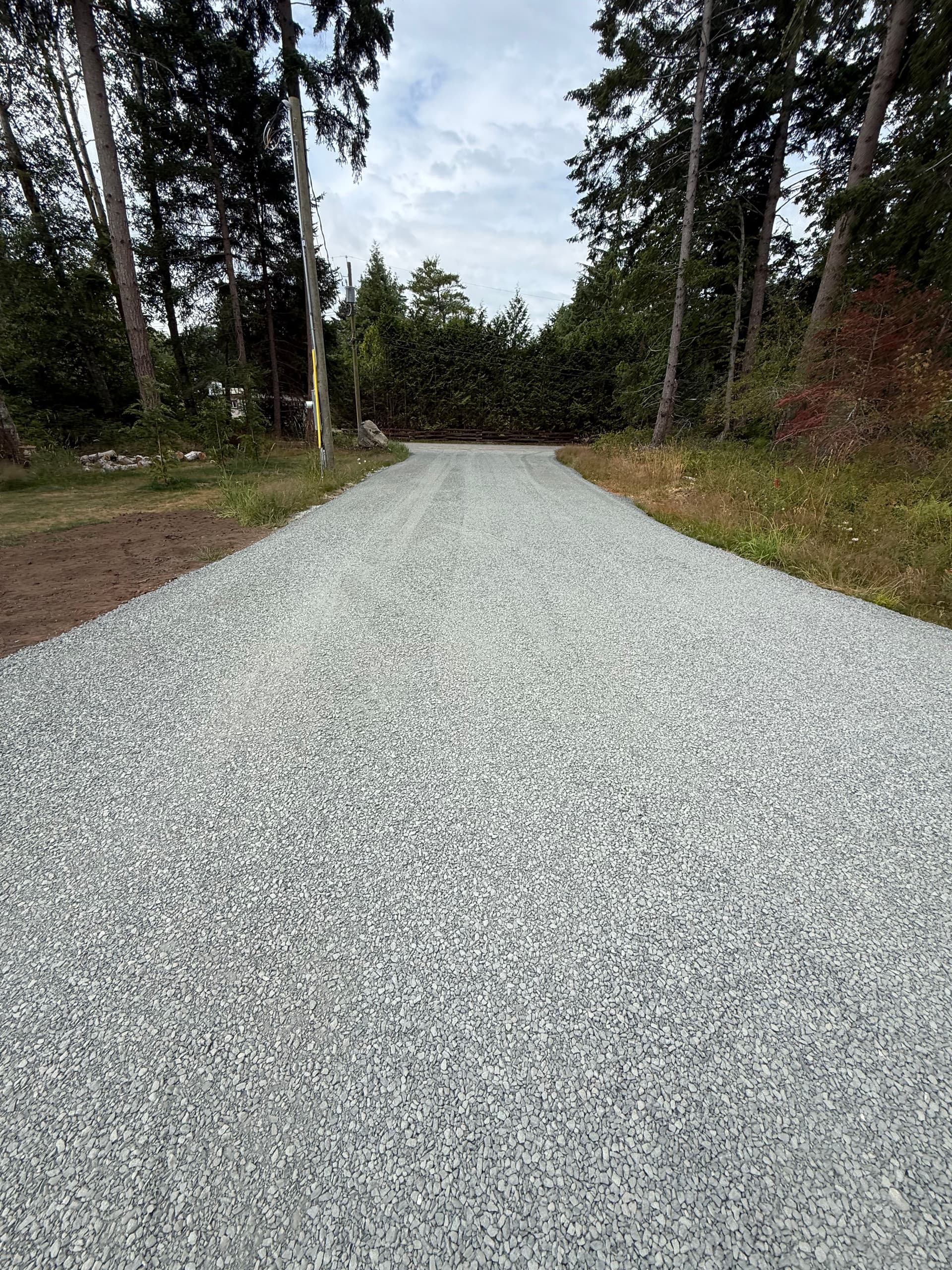 Gallery photos for New Build Gravel Driveway Finished Right in the Comox Valley: Image #1
