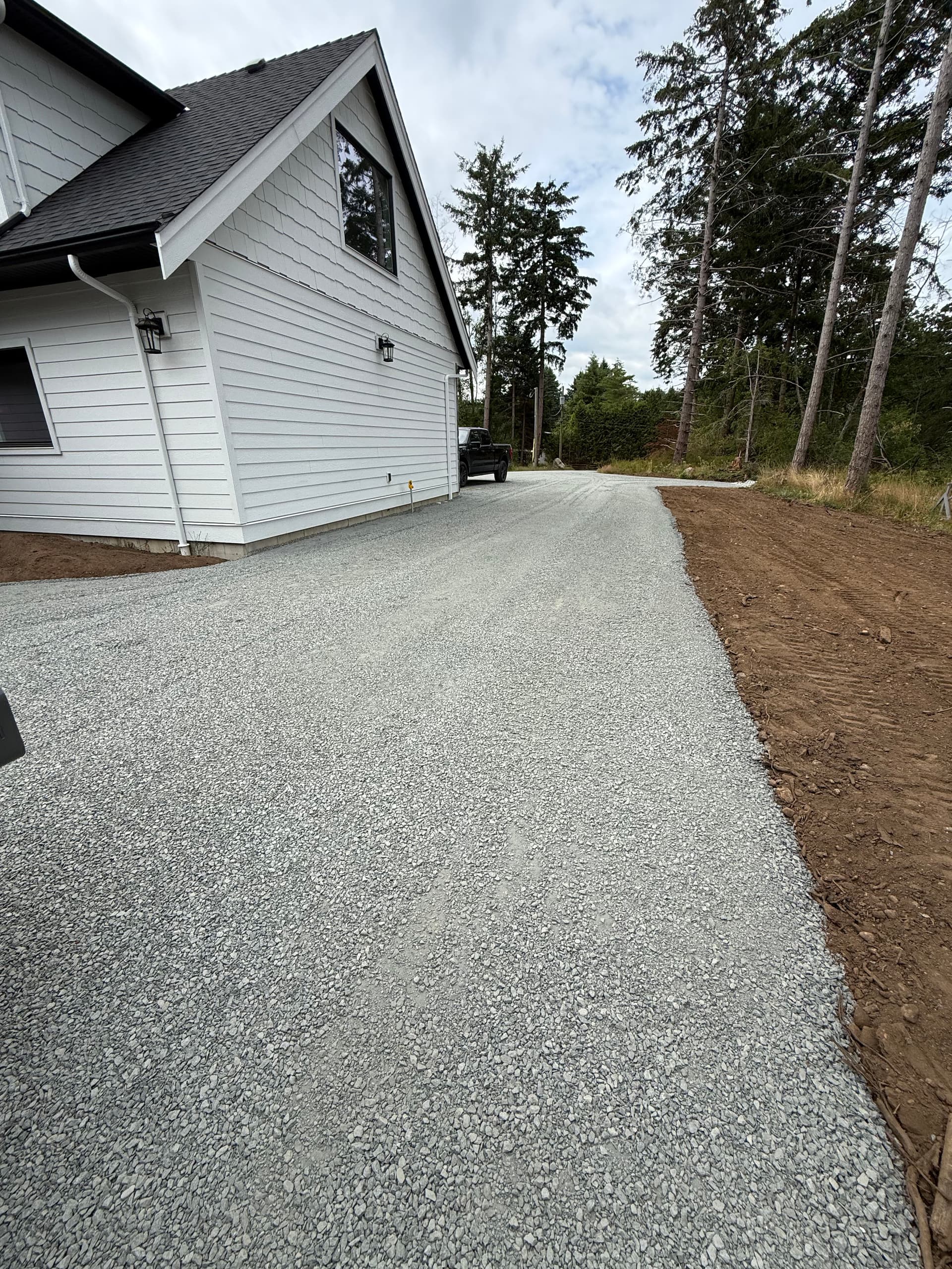 Gallery photos for New Build Gravel Driveway Finished Right in the Comox Valley: Image #4